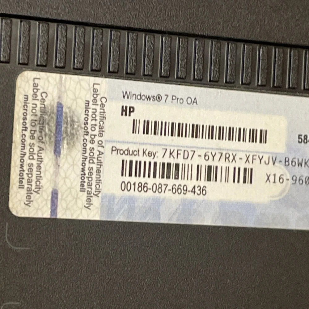 HP identify likely